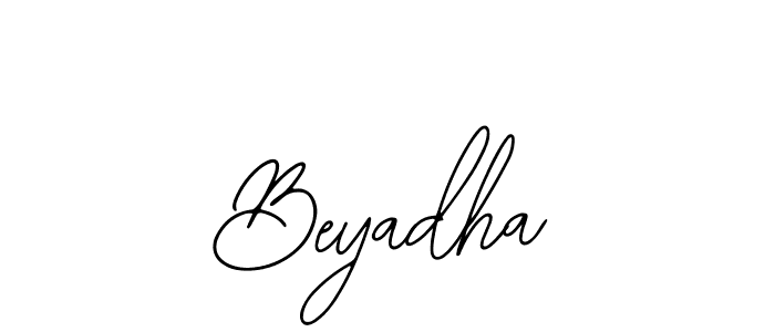 Here are the top 10 professional signature styles for the name Beyadha. These are the best autograph styles you can use for your name. Beyadha signature style 12 images and pictures png
