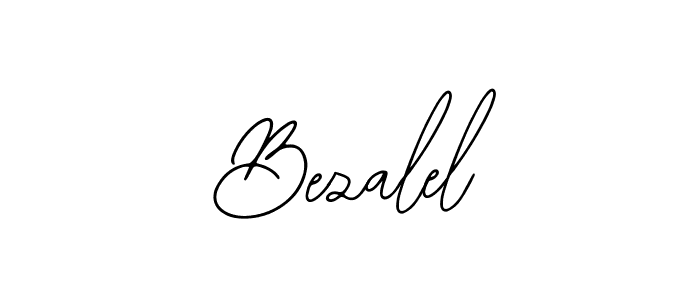 Design your own signature with our free online signature maker. With this signature software, you can create a handwritten (Bearetta-2O07w) signature for name Bezalel. Bezalel signature style 12 images and pictures png