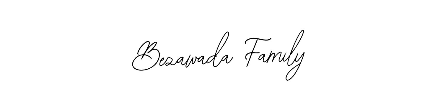 Make a beautiful signature design for name Bezawada Family. Use this online signature maker to create a handwritten signature for free. Bezawada Family signature style 12 images and pictures png