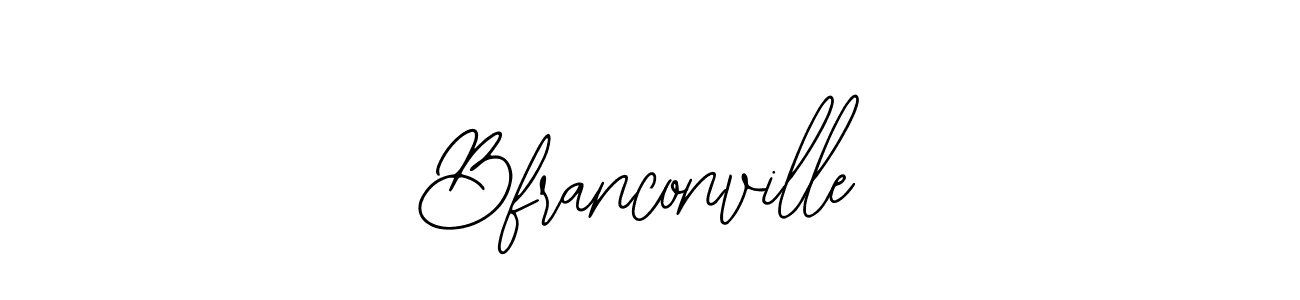 Make a beautiful signature design for name Bfranconville. Use this online signature maker to create a handwritten signature for free. Bfranconville signature style 12 images and pictures png