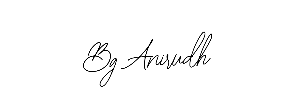 Check out images of Autograph of Bg Anirudh name. Actor Bg Anirudh Signature Style. Bearetta-2O07w is a professional sign style online. Bg Anirudh signature style 12 images and pictures png