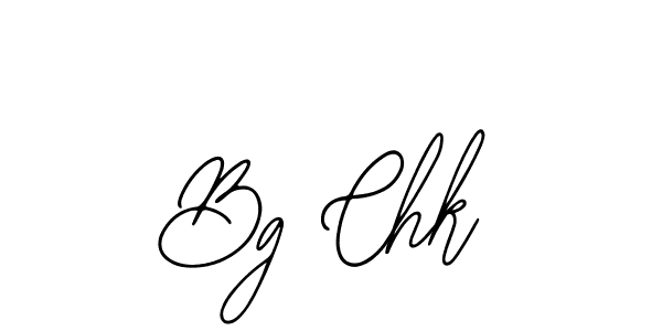 The best way (Bearetta-2O07w) to make a short signature is to pick only two or three words in your name. The name Bg Chk include a total of six letters. For converting this name. Bg Chk signature style 12 images and pictures png