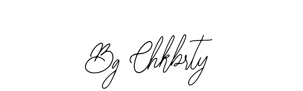 How to make Bg Chkbrty signature? Bearetta-2O07w is a professional autograph style. Create handwritten signature for Bg Chkbrty name. Bg Chkbrty signature style 12 images and pictures png