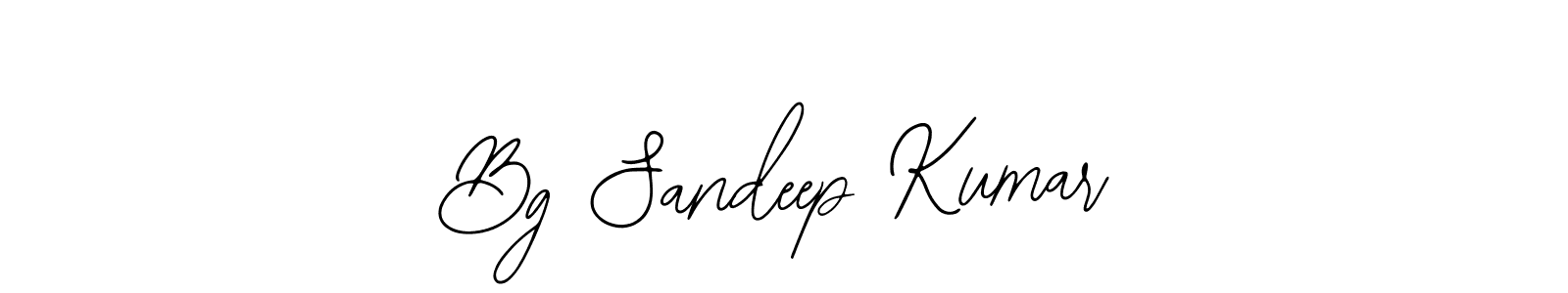 Make a beautiful signature design for name Bg Sandeep Kumar. With this signature (Bearetta-2O07w) style, you can create a handwritten signature for free. Bg Sandeep Kumar signature style 12 images and pictures png