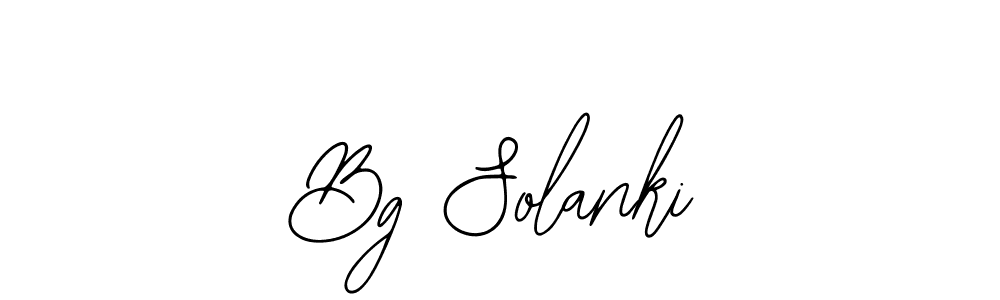 Similarly Bearetta-2O07w is the best handwritten signature design. Signature creator online .You can use it as an online autograph creator for name Bg Solanki. Bg Solanki signature style 12 images and pictures png