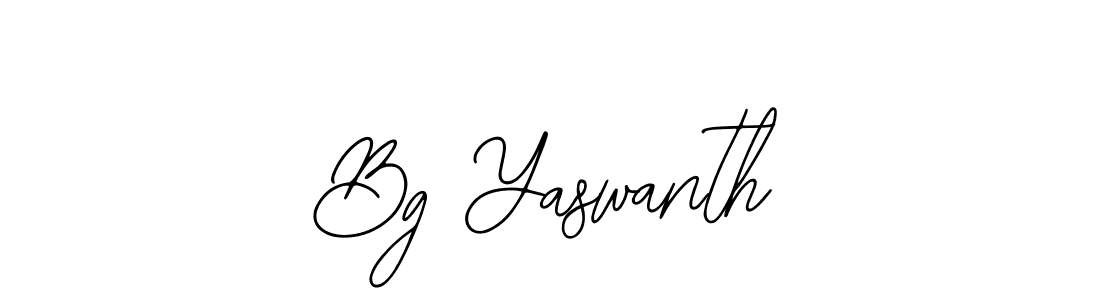 Create a beautiful signature design for name Bg Yaswanth. With this signature (Bearetta-2O07w) fonts, you can make a handwritten signature for free. Bg Yaswanth signature style 12 images and pictures png