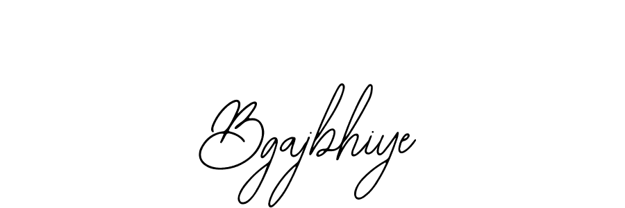 Also we have Bgajbhiye name is the best signature style. Create professional handwritten signature collection using Bearetta-2O07w autograph style. Bgajbhiye signature style 12 images and pictures png