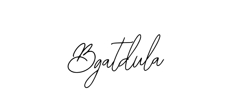 if you are searching for the best signature style for your name Bgatdula. so please give up your signature search. here we have designed multiple signature styles  using Bearetta-2O07w. Bgatdula signature style 12 images and pictures png