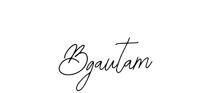 Bgautam stylish signature style. Best Handwritten Sign (Bearetta-2O07w) for my name. Handwritten Signature Collection Ideas for my name Bgautam. Bgautam signature style 12 images and pictures png