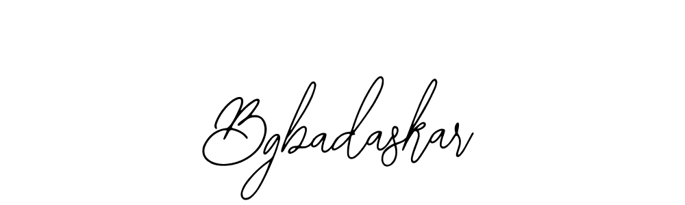 It looks lik you need a new signature style for name Bgbadaskar. Design unique handwritten (Bearetta-2O07w) signature with our free signature maker in just a few clicks. Bgbadaskar signature style 12 images and pictures png