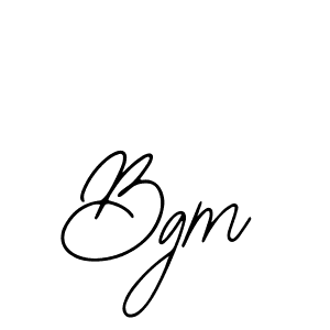 Make a beautiful signature design for name Bgm. Use this online signature maker to create a handwritten signature for free. Bgm signature style 12 images and pictures png