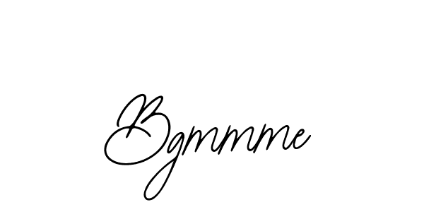 How to make Bgmmme signature? Bearetta-2O07w is a professional autograph style. Create handwritten signature for Bgmmme name. Bgmmme signature style 12 images and pictures png