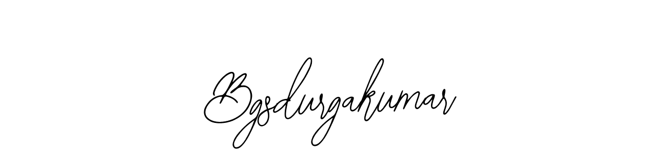 Create a beautiful signature design for name Bgsdurgakumar. With this signature (Bearetta-2O07w) fonts, you can make a handwritten signature for free. Bgsdurgakumar signature style 12 images and pictures png