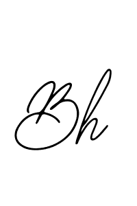 You should practise on your own different ways (Bearetta-2O07w) to write your name (Bh) in signature. don't let someone else do it for you. Bh signature style 12 images and pictures png