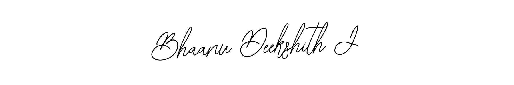 You should practise on your own different ways (Bearetta-2O07w) to write your name (Bhaanu Deekshith J) in signature. don't let someone else do it for you. Bhaanu Deekshith J signature style 12 images and pictures png