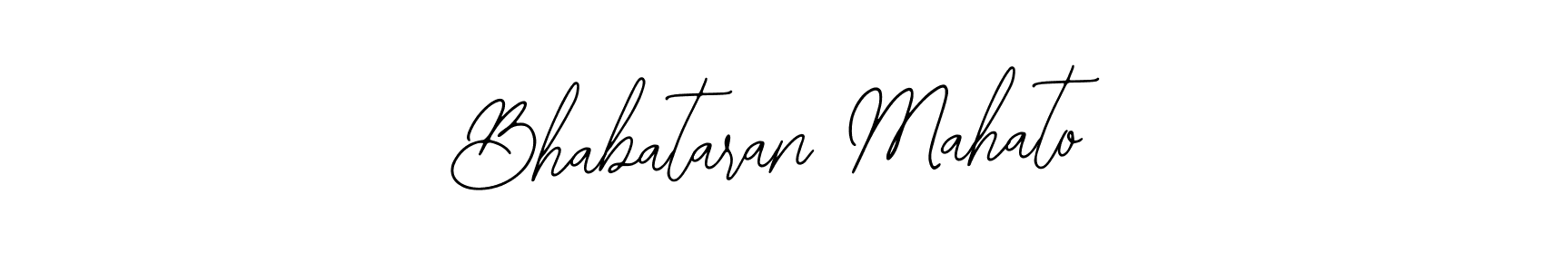 The best way (Bearetta-2O07w) to make a short signature is to pick only two or three words in your name. The name Bhabataran Mahato include a total of six letters. For converting this name. Bhabataran Mahato signature style 12 images and pictures png