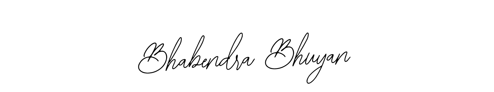 Create a beautiful signature design for name Bhabendra Bhuyan. With this signature (Bearetta-2O07w) fonts, you can make a handwritten signature for free. Bhabendra Bhuyan signature style 12 images and pictures png