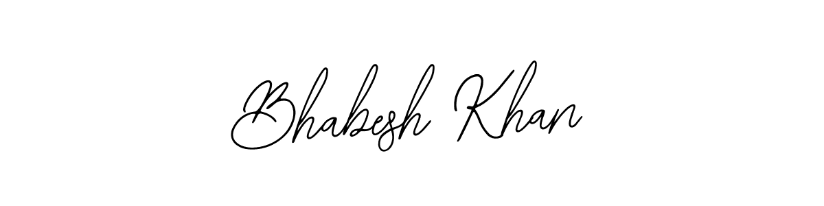 You should practise on your own different ways (Bearetta-2O07w) to write your name (Bhabesh Khan) in signature. don't let someone else do it for you. Bhabesh Khan signature style 12 images and pictures png