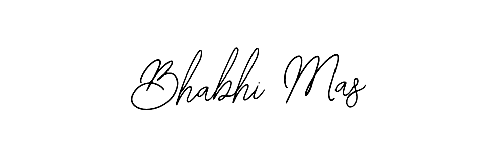 if you are searching for the best signature style for your name Bhabhi Mas. so please give up your signature search. here we have designed multiple signature styles  using Bearetta-2O07w. Bhabhi Mas signature style 12 images and pictures png