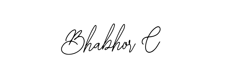 Here are the top 10 professional signature styles for the name Bhabhor C. These are the best autograph styles you can use for your name. Bhabhor C signature style 12 images and pictures png