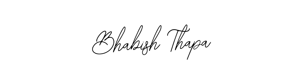 You can use this online signature creator to create a handwritten signature for the name Bhabish Thapa. This is the best online autograph maker. Bhabish Thapa signature style 12 images and pictures png