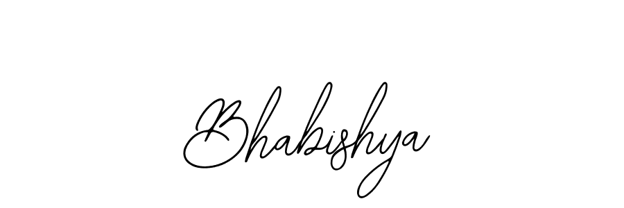 Make a beautiful signature design for name Bhabishya. With this signature (Bearetta-2O07w) style, you can create a handwritten signature for free. Bhabishya signature style 12 images and pictures png