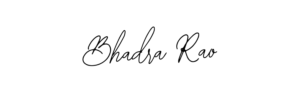 Also You can easily find your signature by using the search form. We will create Bhadra Rao name handwritten signature images for you free of cost using Bearetta-2O07w sign style. Bhadra Rao signature style 12 images and pictures png