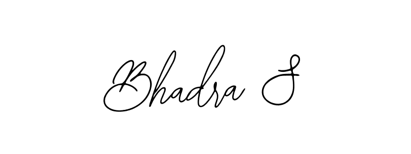 Bhadra S stylish signature style. Best Handwritten Sign (Bearetta-2O07w) for my name. Handwritten Signature Collection Ideas for my name Bhadra S. Bhadra S signature style 12 images and pictures png