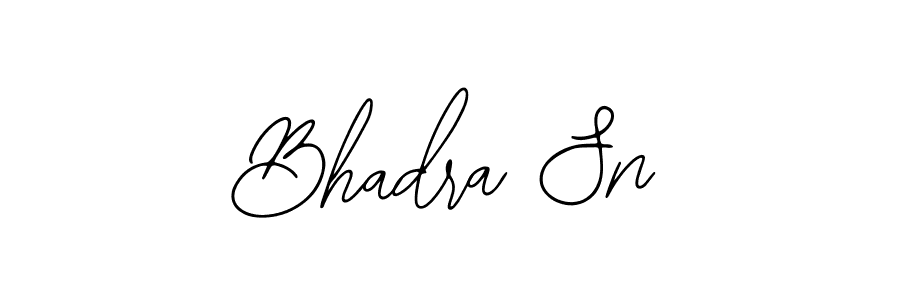 Make a beautiful signature design for name Bhadra Sn. With this signature (Bearetta-2O07w) style, you can create a handwritten signature for free. Bhadra Sn signature style 12 images and pictures png