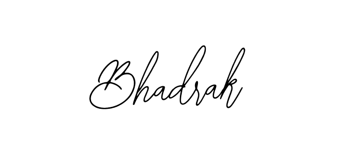 It looks lik you need a new signature style for name Bhadrak. Design unique handwritten (Bearetta-2O07w) signature with our free signature maker in just a few clicks. Bhadrak signature style 12 images and pictures png
