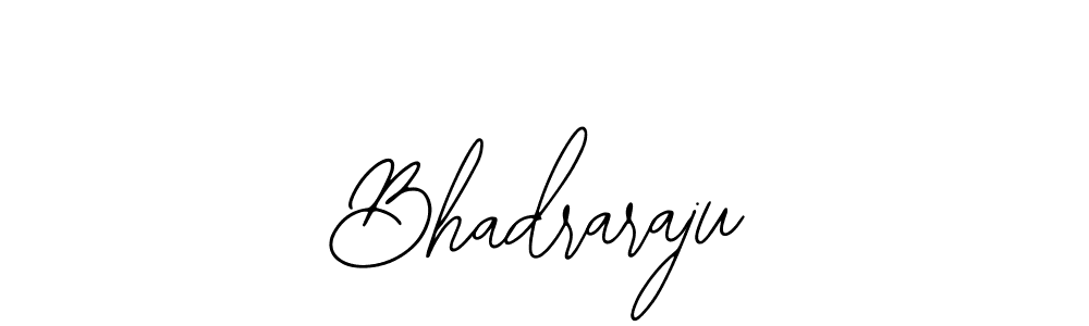You should practise on your own different ways (Bearetta-2O07w) to write your name (Bhadraraju) in signature. don't let someone else do it for you. Bhadraraju signature style 12 images and pictures png