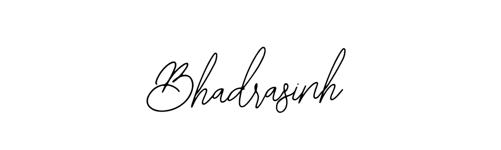 Also we have Bhadrasinh name is the best signature style. Create professional handwritten signature collection using Bearetta-2O07w autograph style. Bhadrasinh signature style 12 images and pictures png