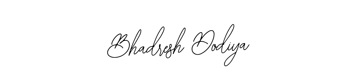 Also You can easily find your signature by using the search form. We will create Bhadresh Dodiya name handwritten signature images for you free of cost using Bearetta-2O07w sign style. Bhadresh Dodiya signature style 12 images and pictures png