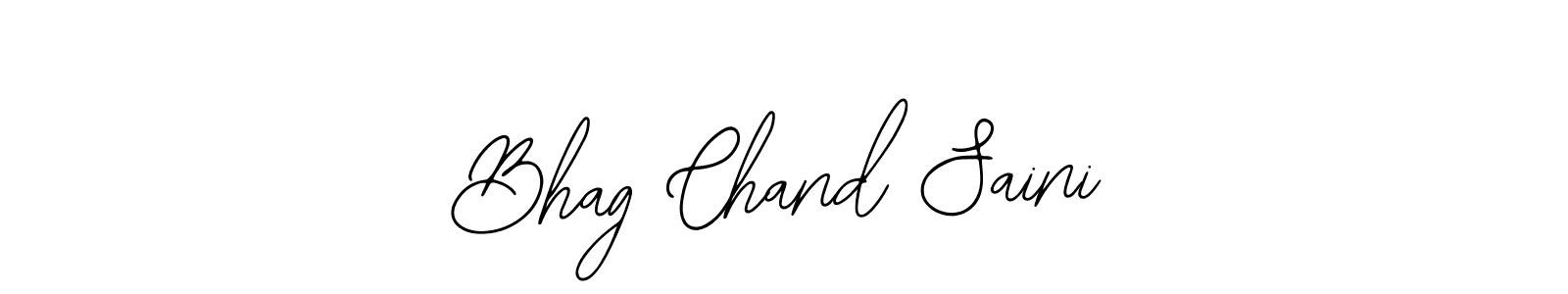 Create a beautiful signature design for name Bhag Chand Saini. With this signature (Bearetta-2O07w) fonts, you can make a handwritten signature for free. Bhag Chand Saini signature style 12 images and pictures png