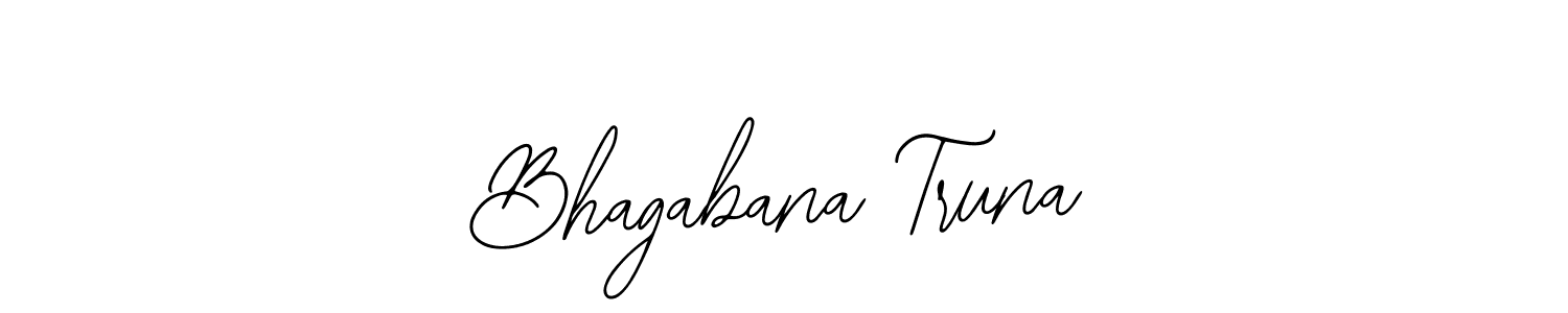 Create a beautiful signature design for name Bhagabana Truna. With this signature (Bearetta-2O07w) fonts, you can make a handwritten signature for free. Bhagabana Truna signature style 12 images and pictures png