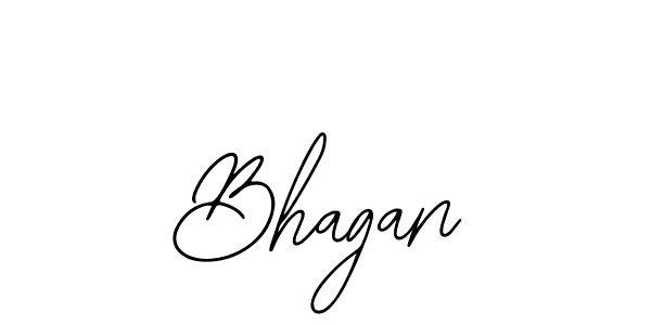 You should practise on your own different ways (Bearetta-2O07w) to write your name (Bhagan) in signature. don't let someone else do it for you. Bhagan signature style 12 images and pictures png