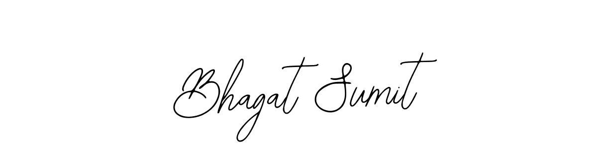 The best way (Bearetta-2O07w) to make a short signature is to pick only two or three words in your name. The name Bhagat Sumit include a total of six letters. For converting this name. Bhagat Sumit signature style 12 images and pictures png