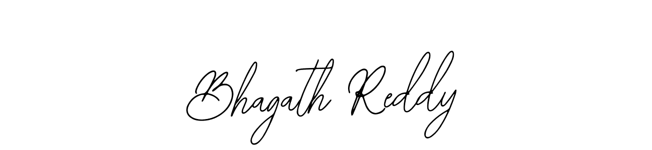 Design your own signature with our free online signature maker. With this signature software, you can create a handwritten (Bearetta-2O07w) signature for name Bhagath Reddy. Bhagath Reddy signature style 12 images and pictures png
