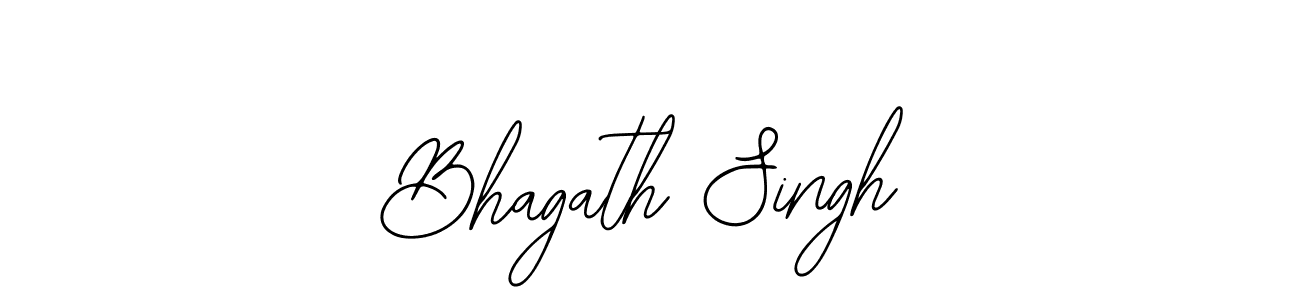 Bearetta-2O07w is a professional signature style that is perfect for those who want to add a touch of class to their signature. It is also a great choice for those who want to make their signature more unique. Get Bhagath Singh name to fancy signature for free. Bhagath Singh signature style 12 images and pictures png