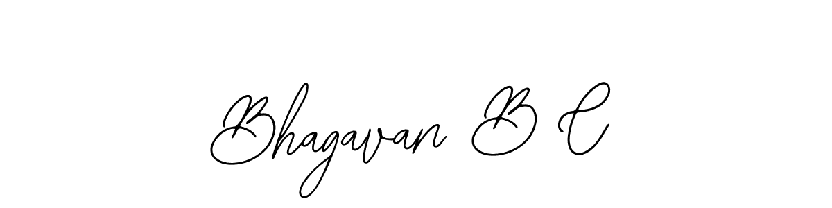 Similarly Bearetta-2O07w is the best handwritten signature design. Signature creator online .You can use it as an online autograph creator for name Bhagavan B C. Bhagavan B C signature style 12 images and pictures png