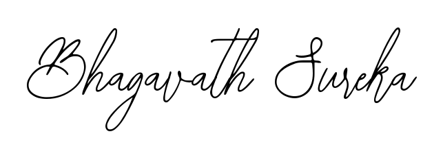 A classic penmanship look for Bhagavath Sureka. The Bearetta-2O07w font brings timeless elegance and confidence to every signed document. Bhagavath Sureka signature style 12 images and pictures png