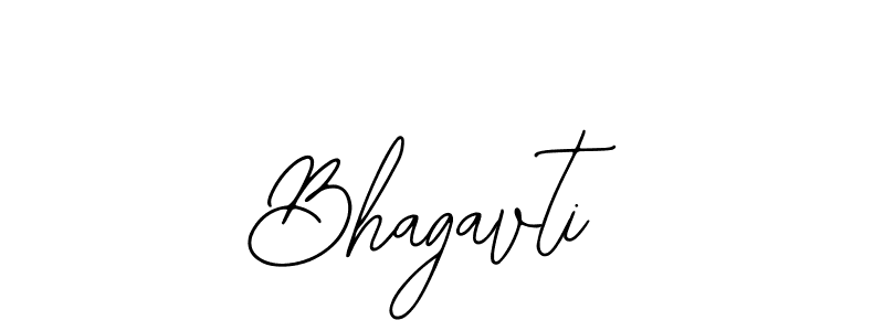 You should practise on your own different ways (Bearetta-2O07w) to write your name (Bhagavti) in signature. don't let someone else do it for you. Bhagavti signature style 12 images and pictures png