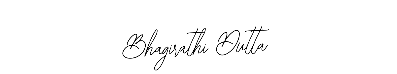 Design your own signature with our free online signature maker. With this signature software, you can create a handwritten (Bearetta-2O07w) signature for name Bhagirathi Dutta. Bhagirathi Dutta signature style 12 images and pictures png