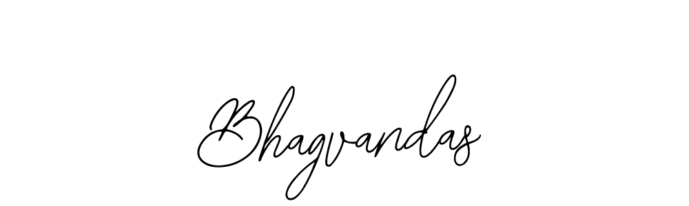 How to make Bhagvandas name signature. Use Bearetta-2O07w style for creating short signs online. This is the latest handwritten sign. Bhagvandas signature style 12 images and pictures png