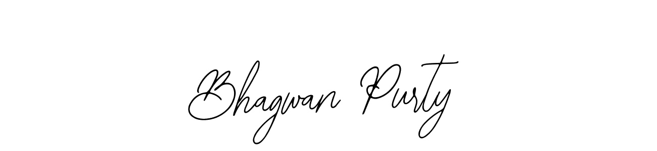 How to Draw Bhagwan Purty signature style? Bearetta-2O07w is a latest design signature styles for name Bhagwan Purty. Bhagwan Purty signature style 12 images and pictures png