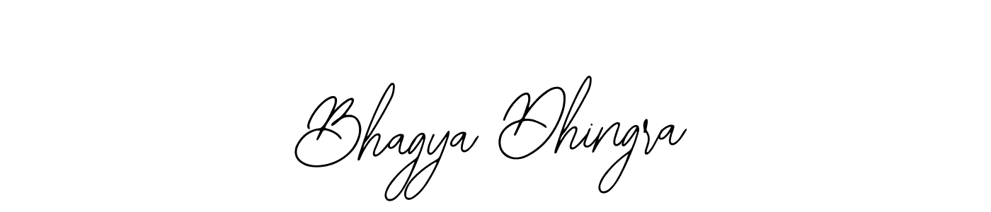 Design your own signature with our free online signature maker. With this signature software, you can create a handwritten (Bearetta-2O07w) signature for name Bhagya Dhingra. Bhagya Dhingra signature style 12 images and pictures png