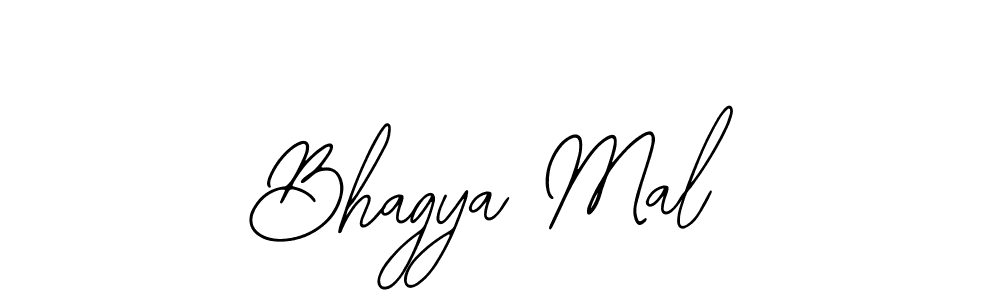 Also You can easily find your signature by using the search form. We will create Bhagya Mal name handwritten signature images for you free of cost using Bearetta-2O07w sign style. Bhagya Mal signature style 12 images and pictures png