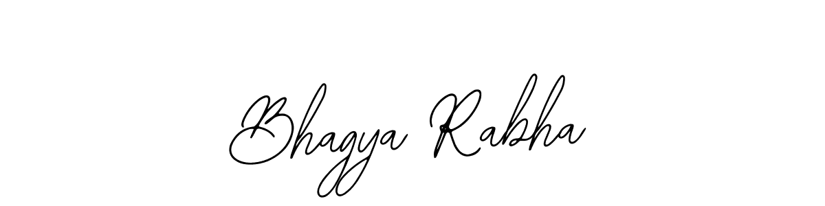 Also we have Bhagya Rabha name is the best signature style. Create professional handwritten signature collection using Bearetta-2O07w autograph style. Bhagya Rabha signature style 12 images and pictures png