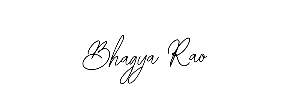 Use a signature maker to create a handwritten signature online. With this signature software, you can design (Bearetta-2O07w) your own signature for name Bhagya Rao. Bhagya Rao signature style 12 images and pictures png