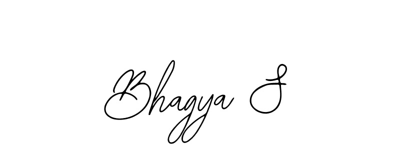 Make a beautiful signature design for name Bhagya S. Use this online signature maker to create a handwritten signature for free. Bhagya S signature style 12 images and pictures png